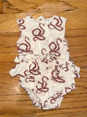 kate quinn Cream Romper